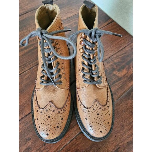 WALK london wingtip boots size 7 - Picture 4 of 5